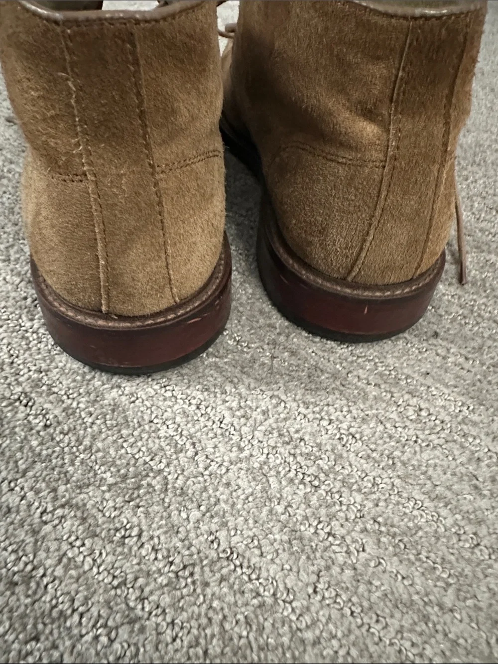 Banana Republic Men's Suede Chukka Boots in Tan